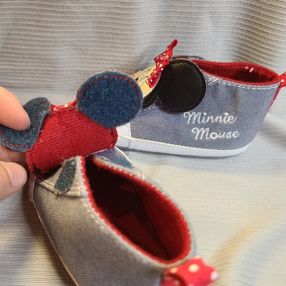 Disney Minnie Mouse Baby Shoes